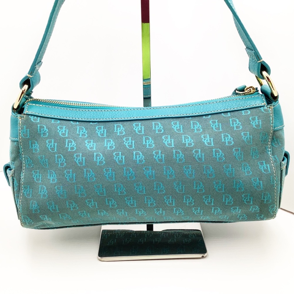 🆕{Dooney&Bourke} Signature Canvas and Leather Bag - Picture 4 of 16